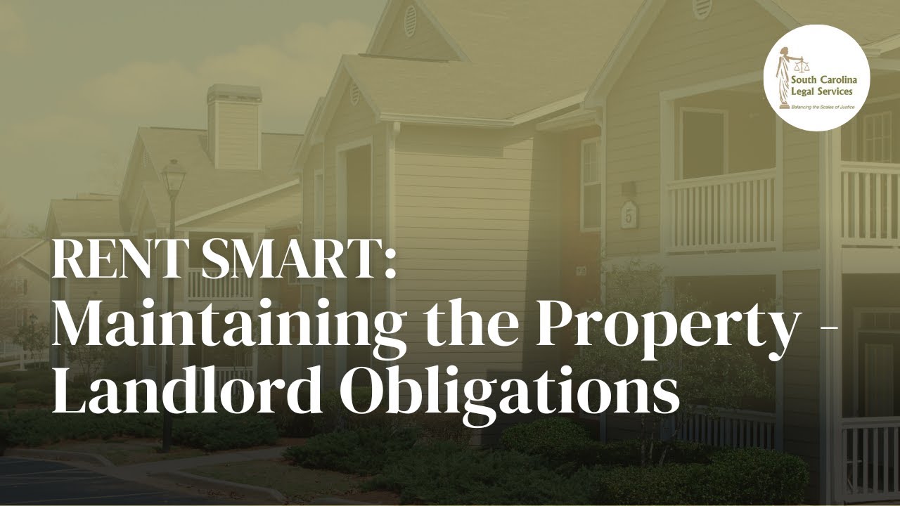 Maintaining the Property - Landlord Obligations - Rent Smart
