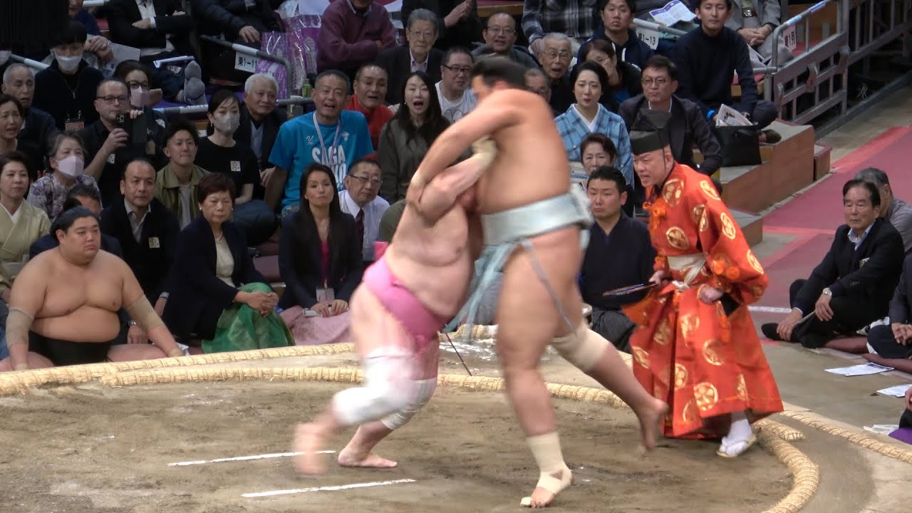 Sumo 4K Hokuseiho Vs Ura - Kyushu 2023 Final Day