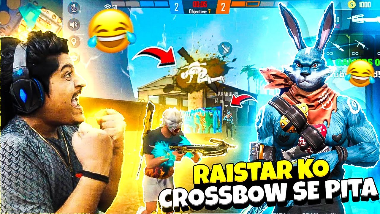 Raistar Ko Crossbow Se Mara | Garena Free Fire