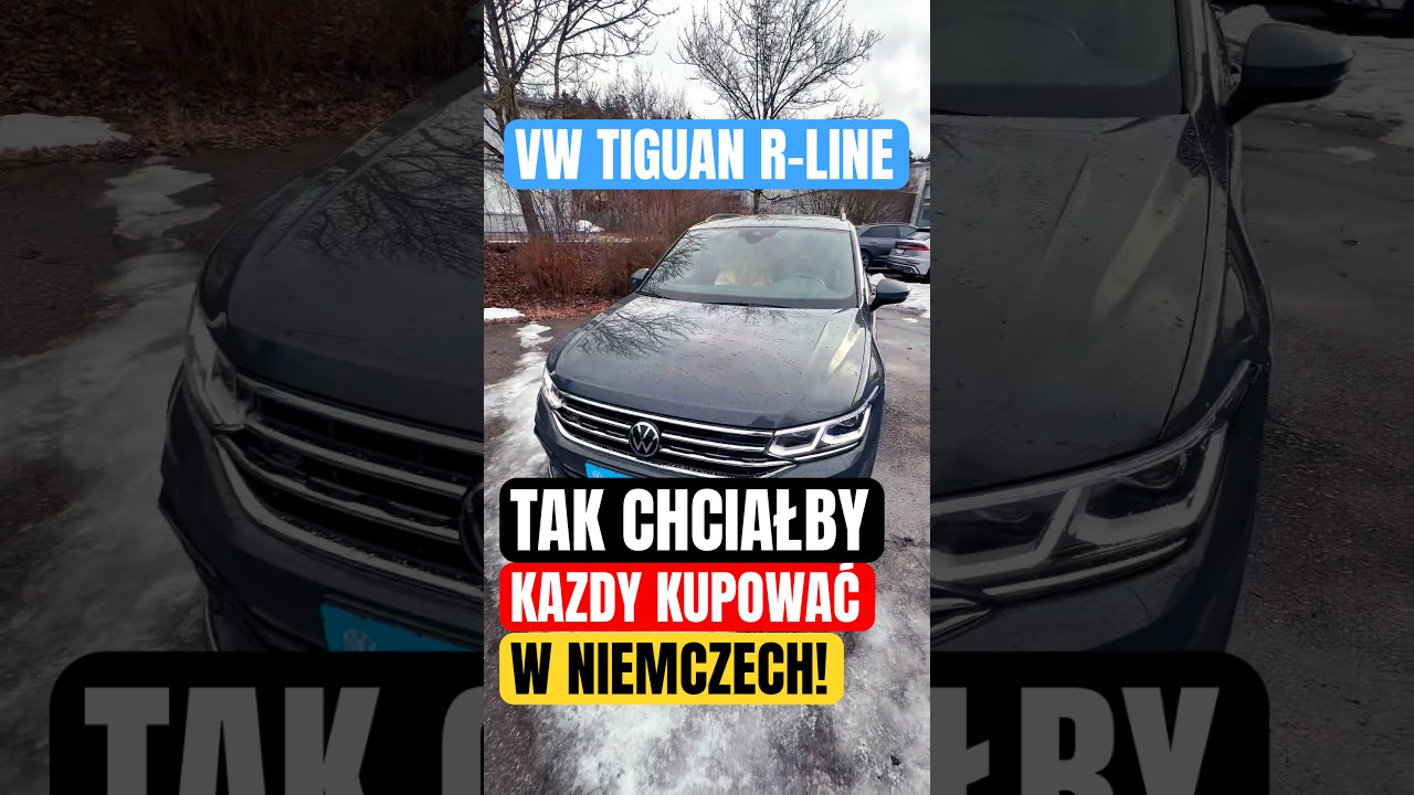 KAZDY BY CHCIAŁ TAK KUPIĆ W NIEMCZECH AUTO! Salon VW M&uuml;nchen! #tiguan #autozniemiec #suv #multivag