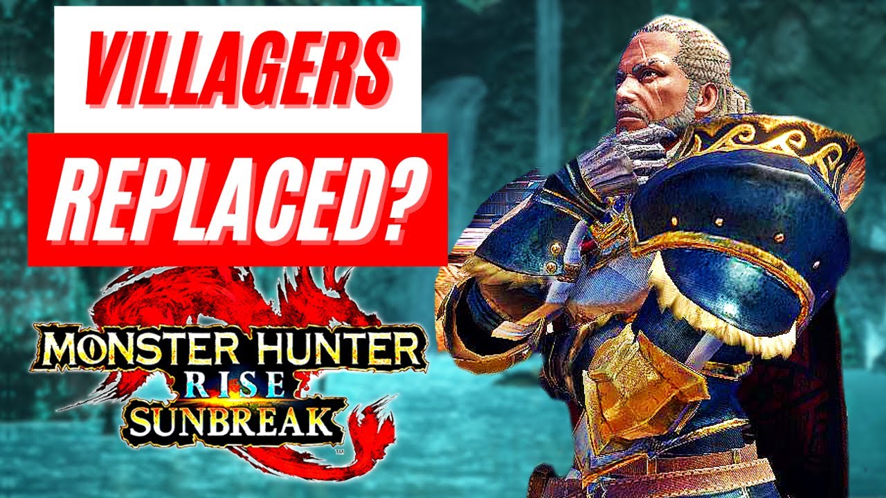 Monster Hunter Rise: Sunbreak REPLACING VILLAGERS GAMEPLAY TRAILER NEWS REVEAL MH RISE SUNBREAK MHR