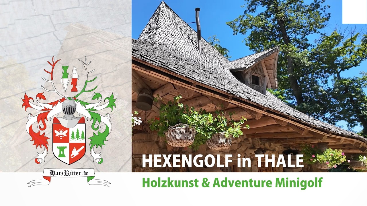 HarzRitter Hexengolf Thale Hexentanzplatz faszinierende Holzskulpturen