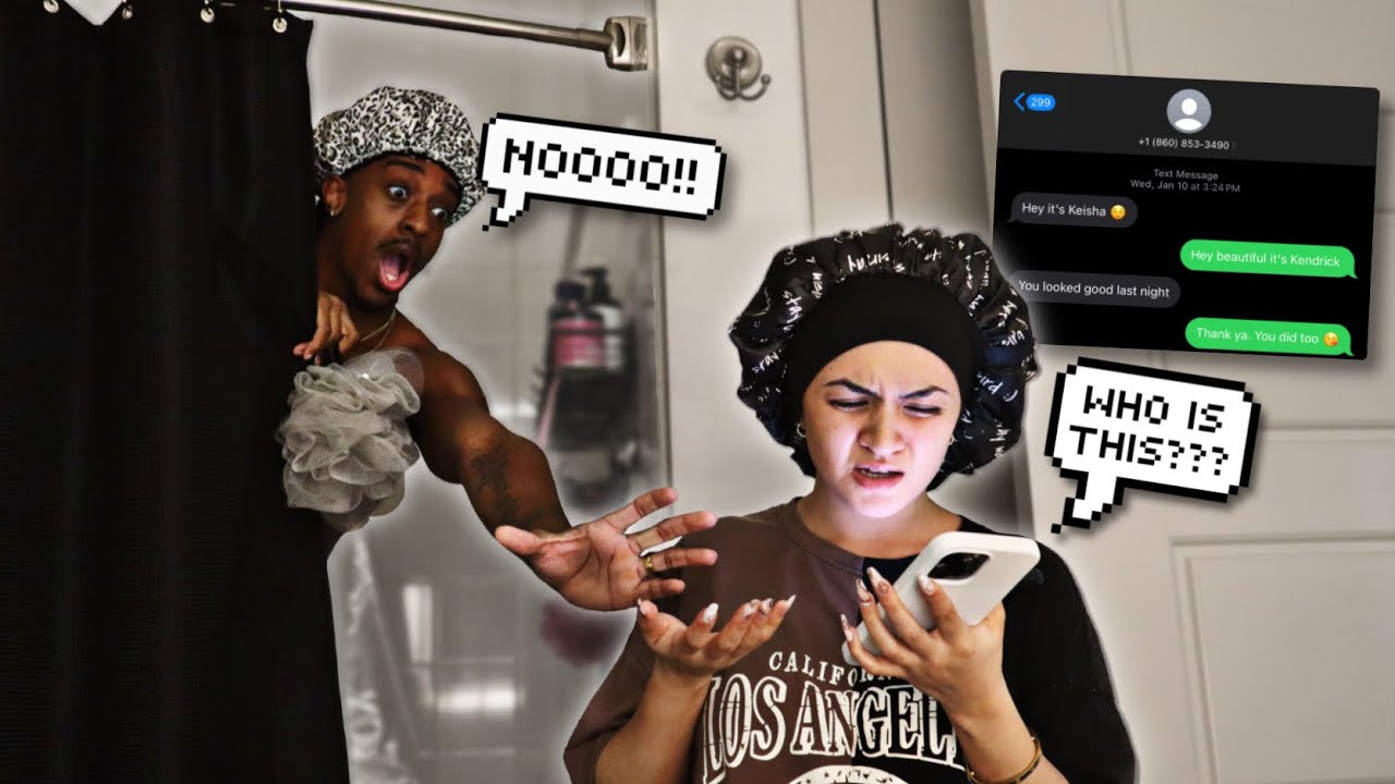 TEXTING ANOTHER GIRL PRANK ON GIRLFRIEND! *GONE WRONG*