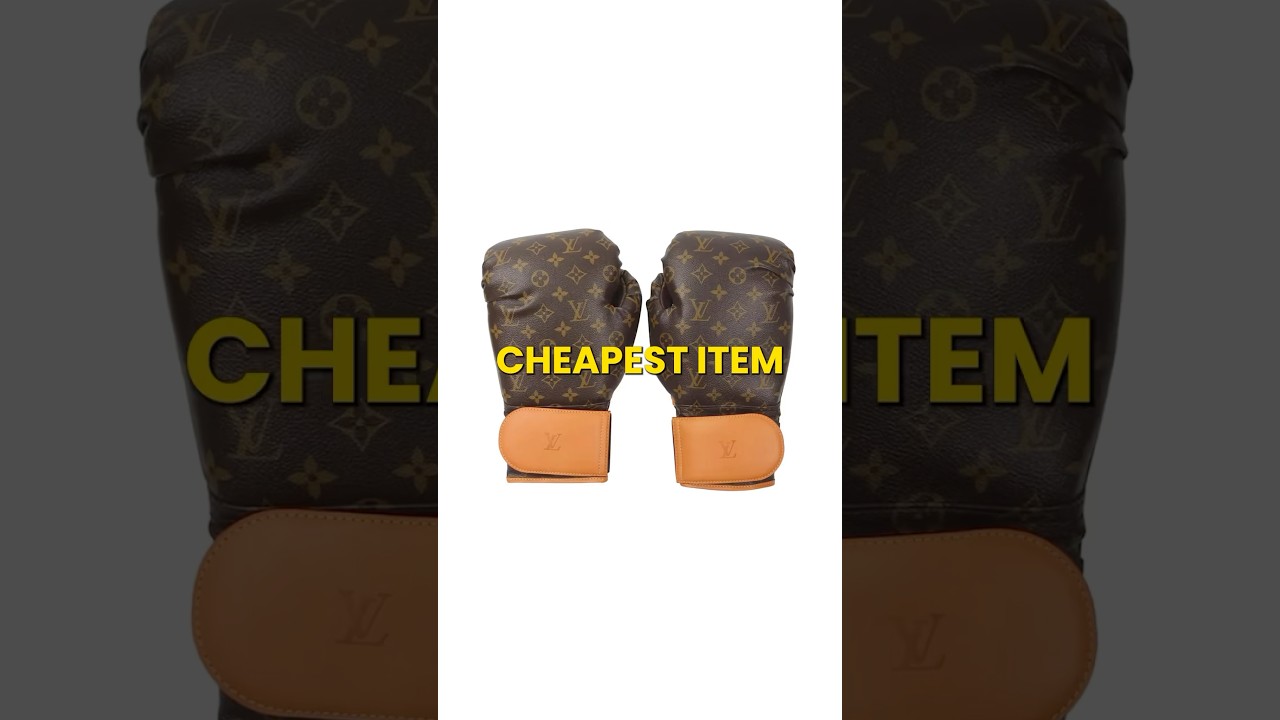 What's the CHEAPEST Item in Louis Vuitton?