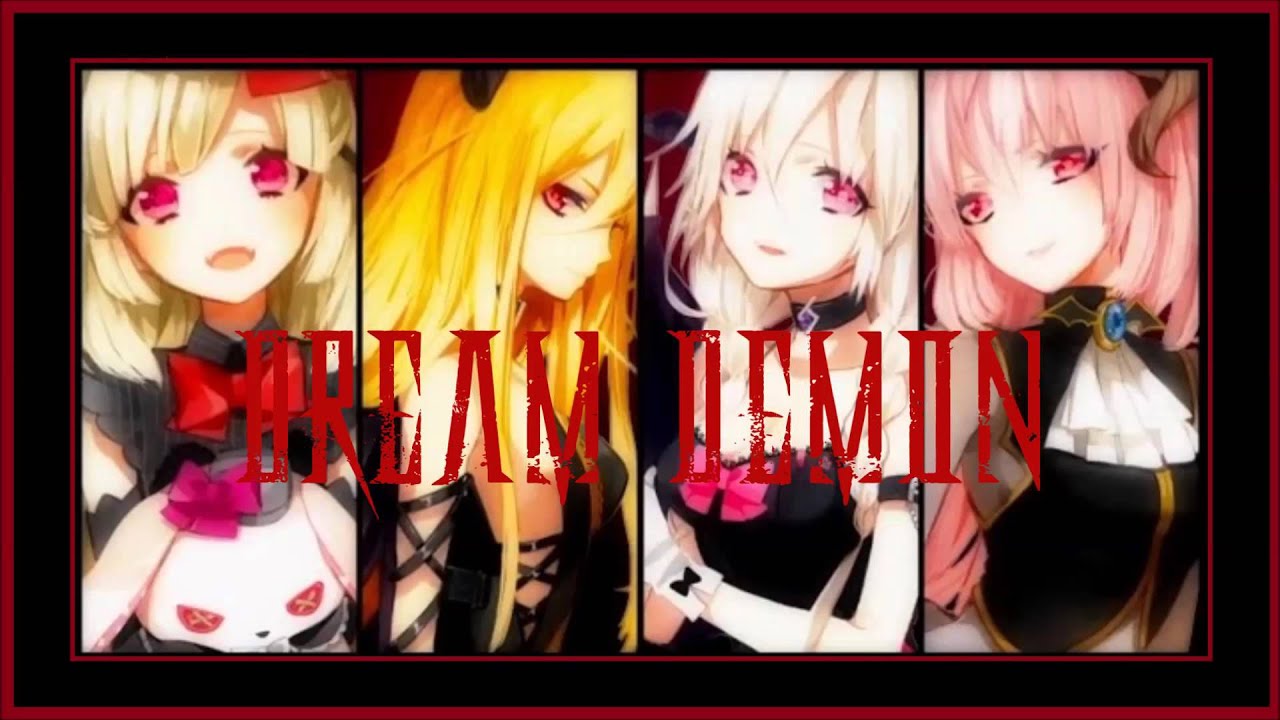 【Vocaloid】 Dream Demon - IA & Lily & Mayu & Luka