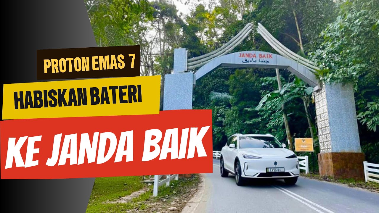Aku Bersama Proton Emas 7 Habiskan Bateri ke Janda Baik