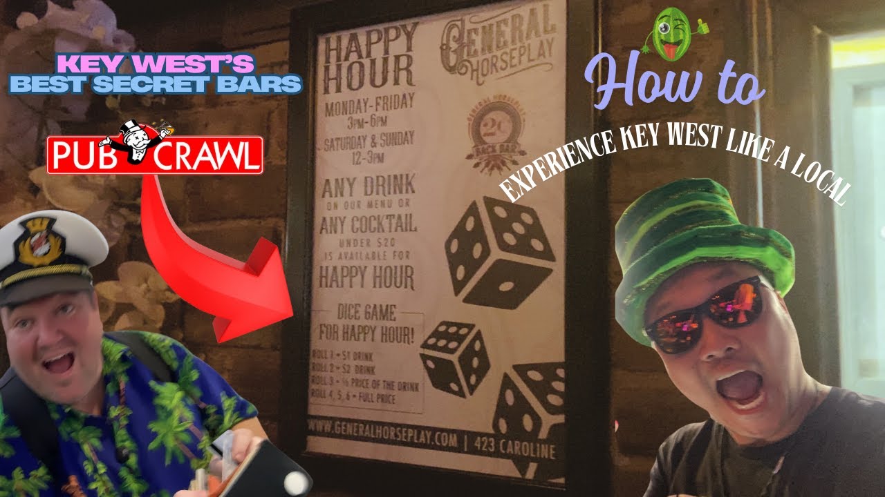 I Found the BEST Hidden Bars in #keywest