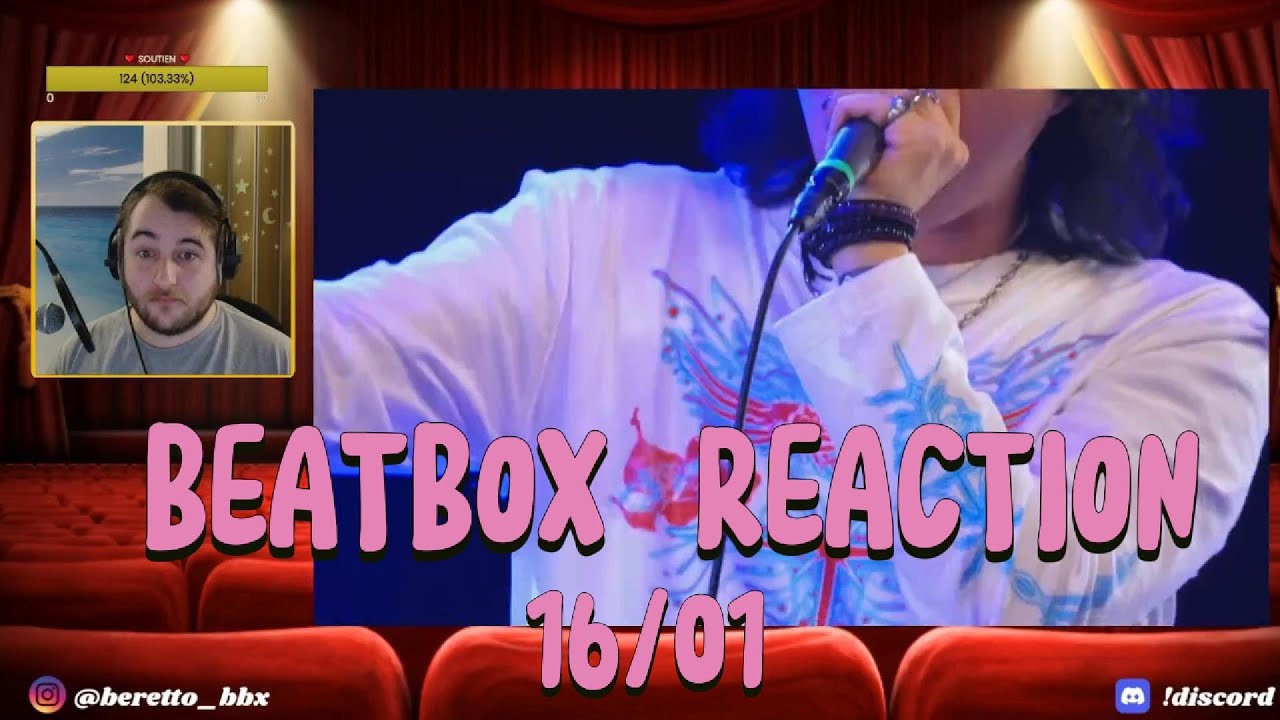 FR | REACTIONS BEATBOX DE FOLIE | Live du 16/01