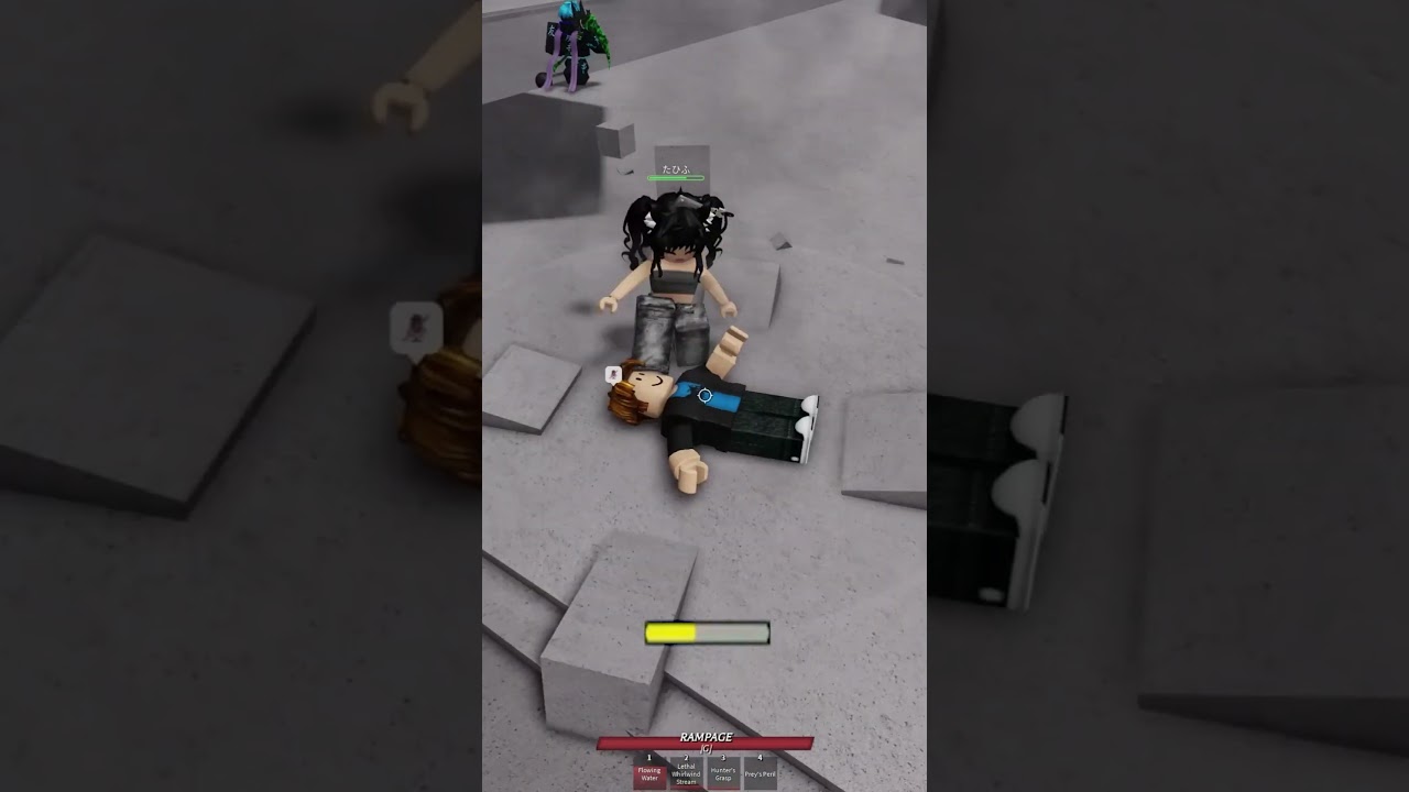 Она думала, что сможет победить меня😭| The Strongest Battlegrounds #tsb #roblox