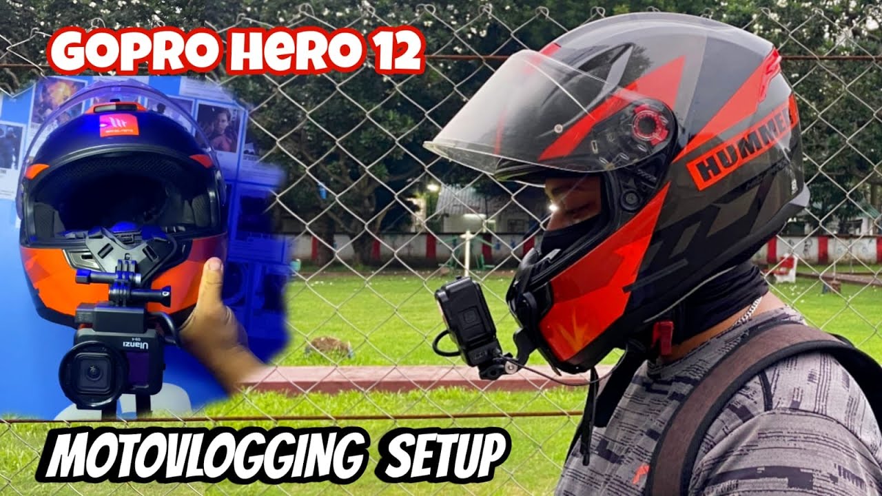 Gopro Hero 12 Motovlogging setup || Best of the best...