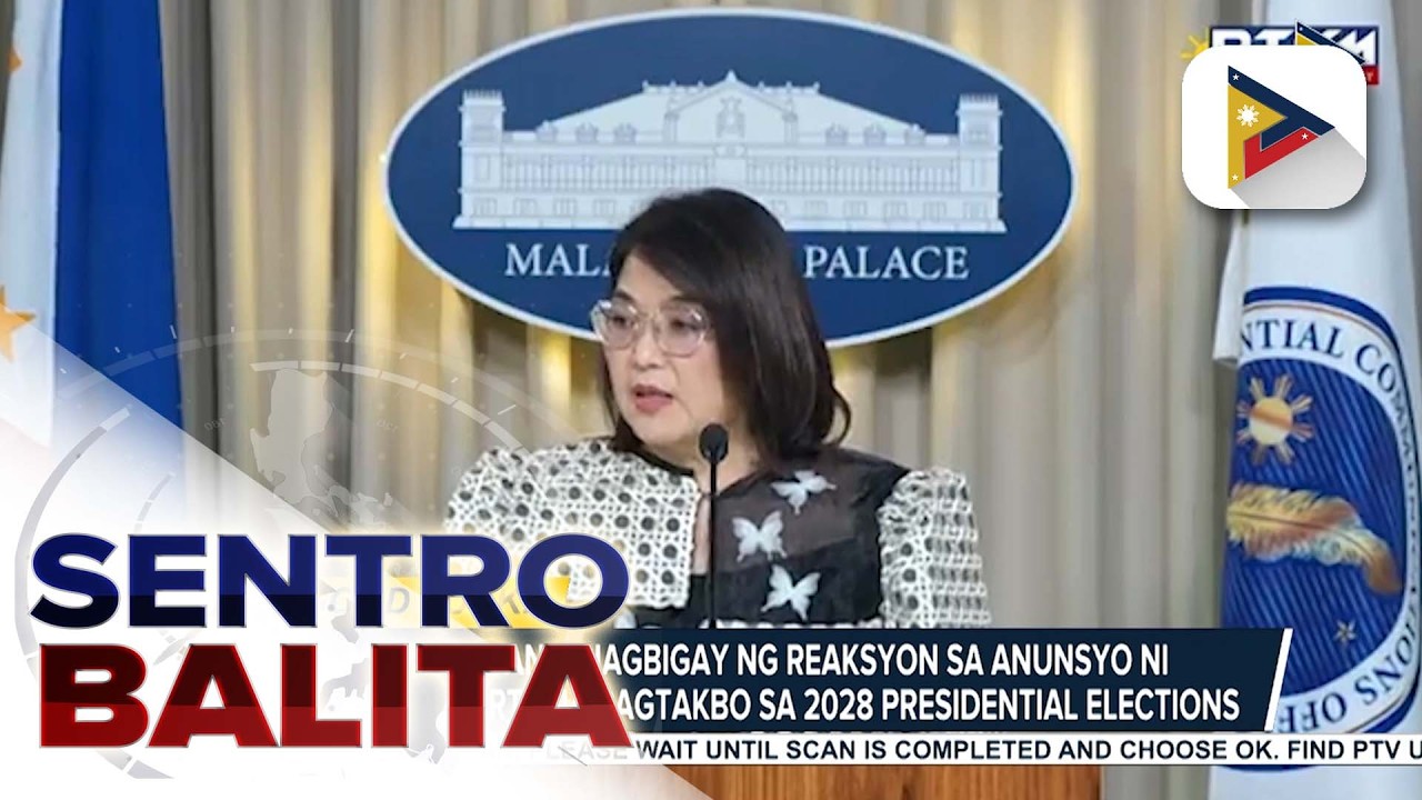 Malakanyang, sinagot ang mga naging pahayag ni VP Pres. Duterte at nagbigay ng mensahe sa anunsyo...