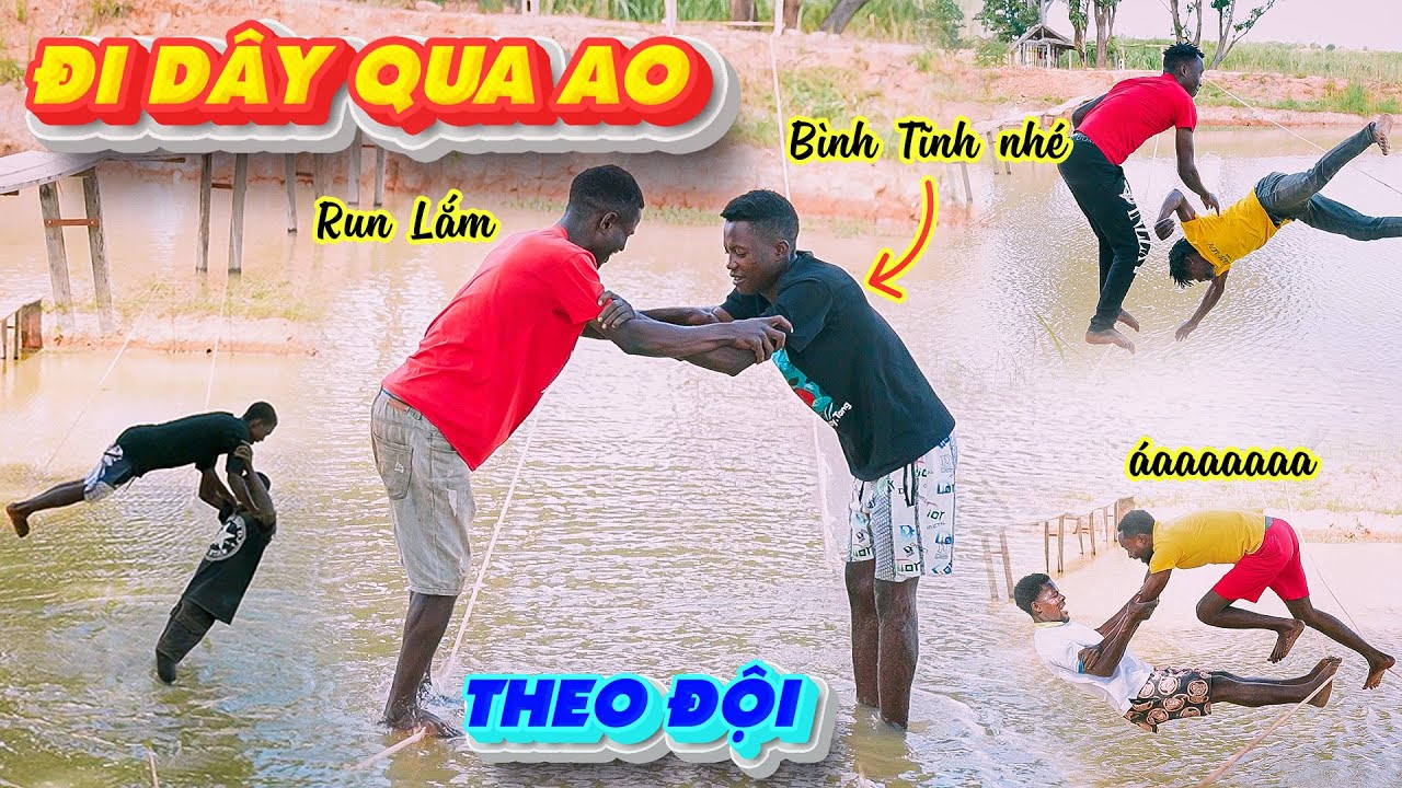 Team Huyền Thoại || 2 Người Dìu Nhau Đi Dây Qua Ao, Ai Sẽ Là Người Hiểu Nhau Nhất 🤣🤣🤣