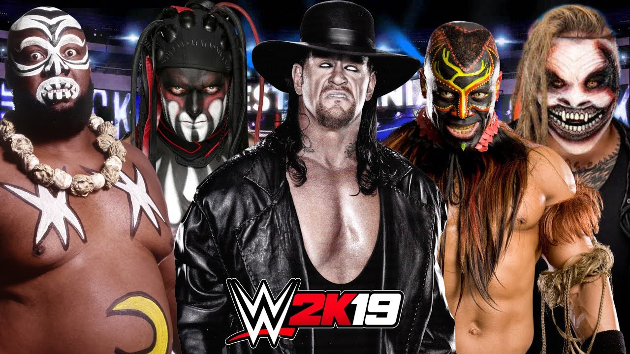 CREEPIEST WWE SUPERSTARS ELIMINATION CHAMBER | WWE 2K19