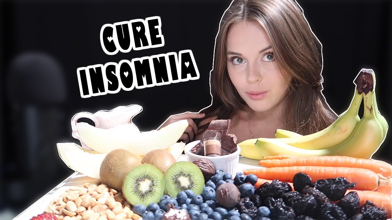 ASMR | EATING SLEEP-INDUCING FOODS