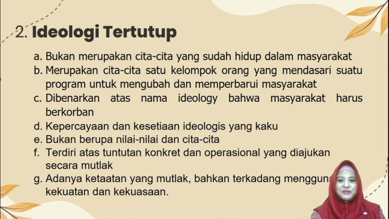 Pancasila sebagai Ideologi Terbuka, Kelas XI SMK