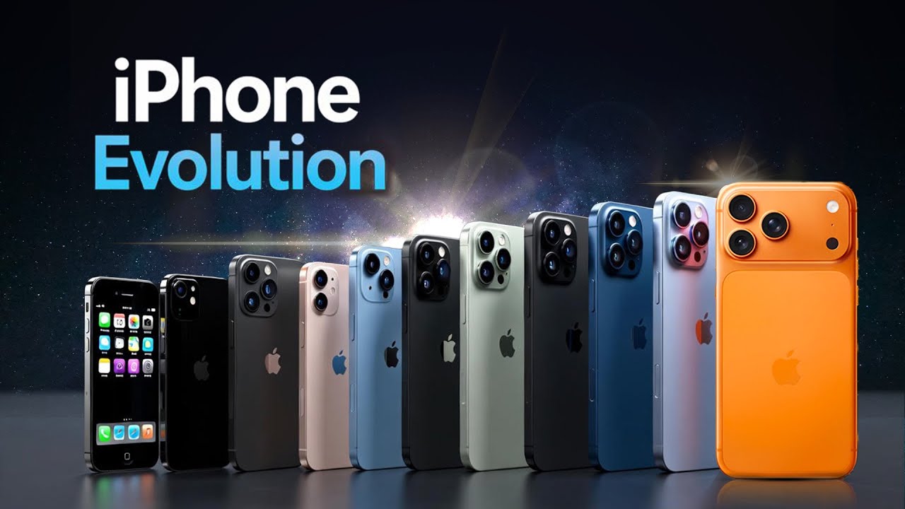 The Complete iPhone Evolution (2007–2026) – iPhone 17 Pro Max Revealed