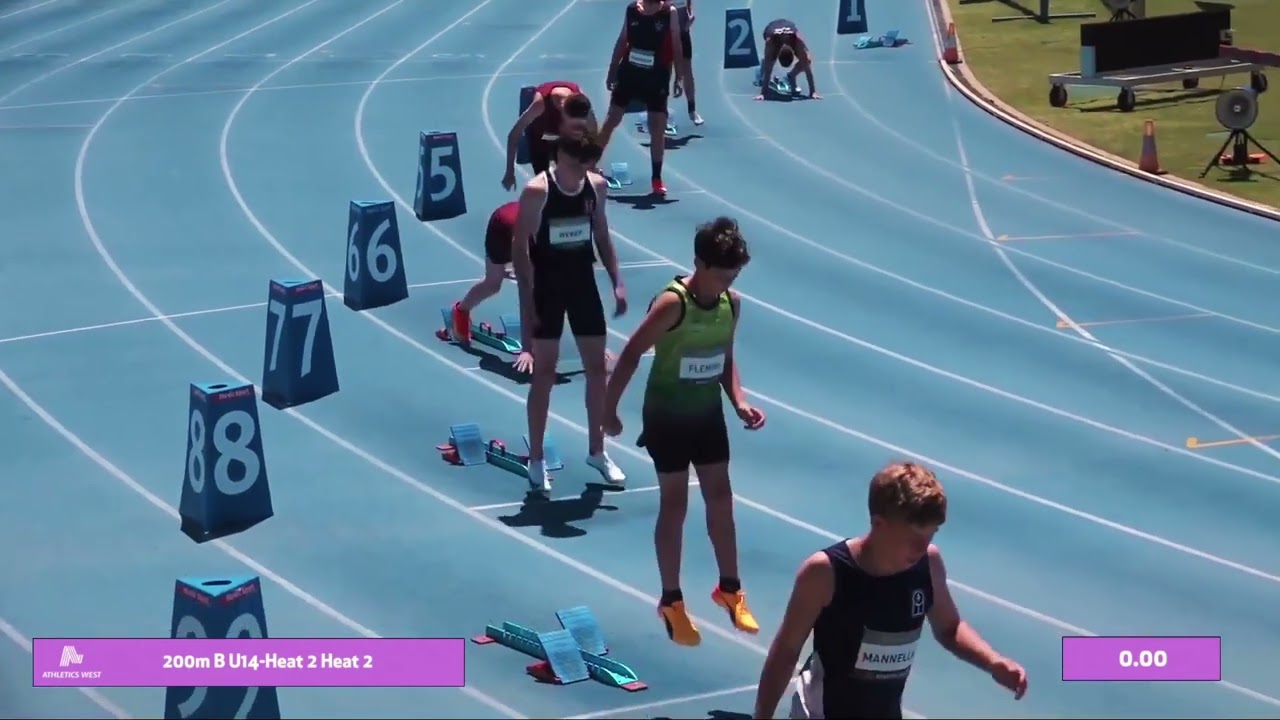 2025 WA ALL Schools 200m Heat 2 Isaiah Tichborne