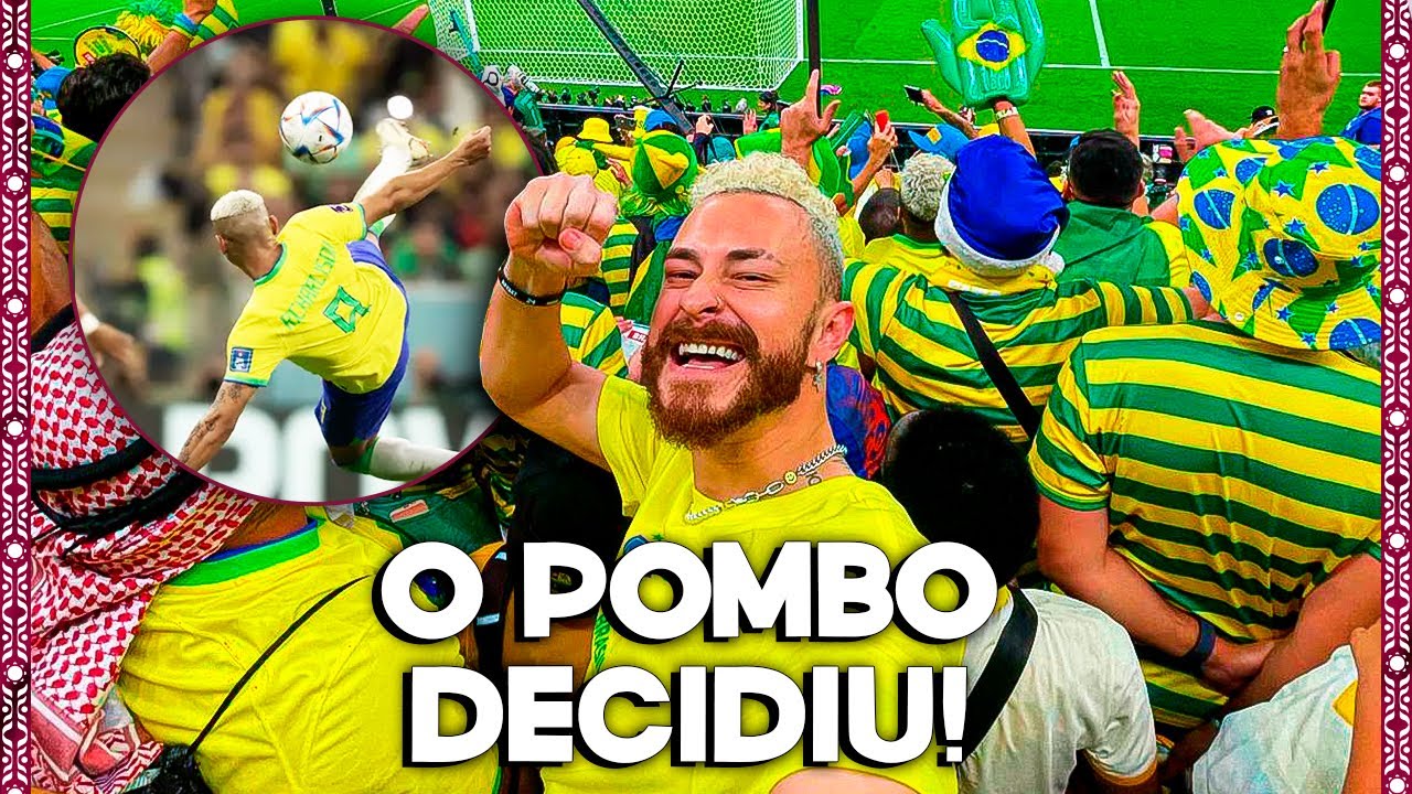 RICHARLISON ENLOUQUECE TORCIDA NO QATAR!