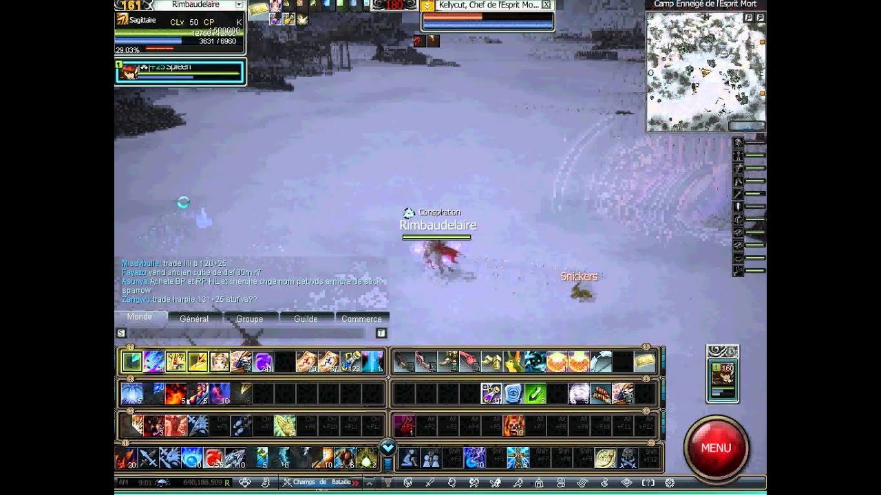 Rappelz Sagittaire 161 vs Kellycut