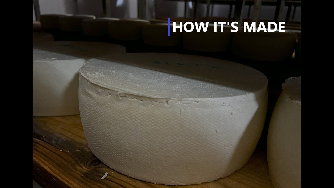 How greek cheese Kefalotiri is made | FOODIE DECIDER