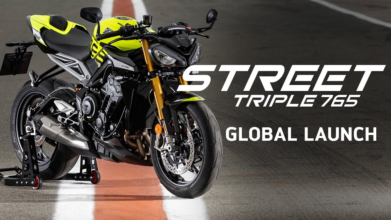 Triumph Street Triple Launch Valencia 2022