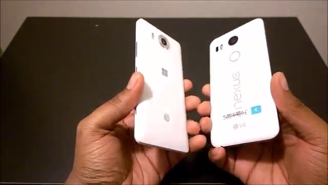 Comparison video between the Lumia 950 and Nexus 5X
