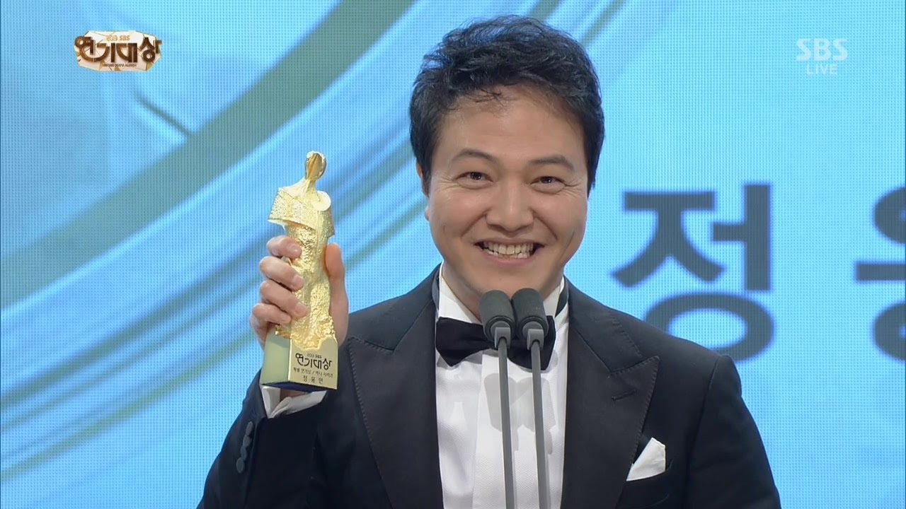 정웅인, 특별연기상 수상 @2013 SBS 연기대상 1부