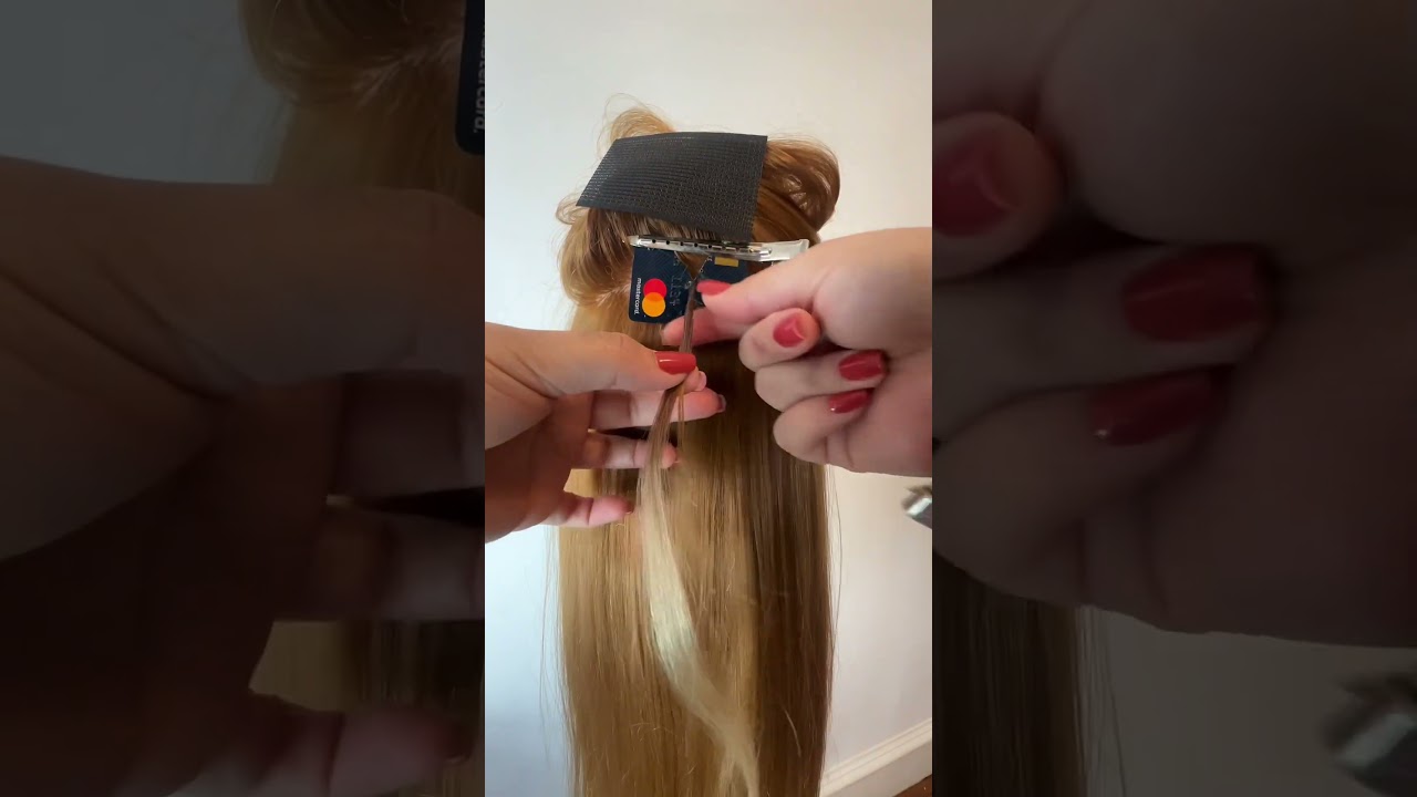MEGA HAIR DE QUERATINA COMO APLICAR PARA CABELEIREIROS #cabelo #MEGAHAIR #TUTORIAL