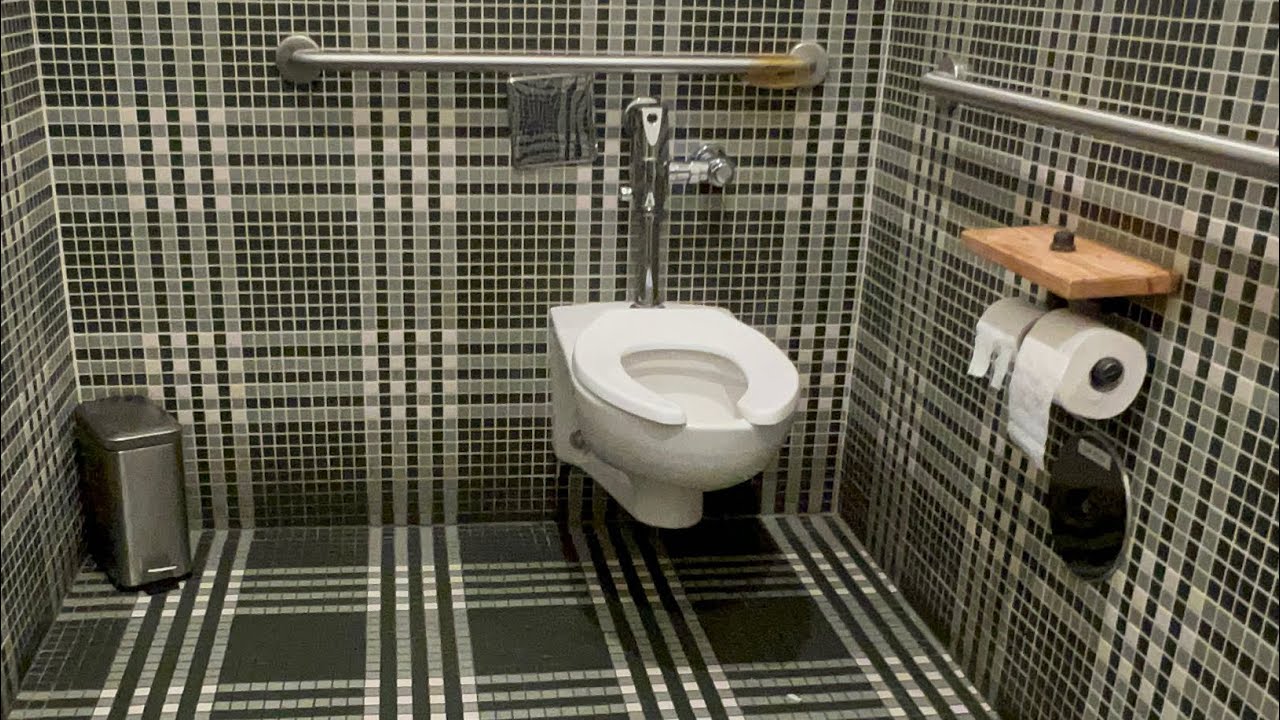 See-thru Pool, American Standard Afwall Toilet Flush, Bobrick Trimline | Merriman&rsquo;s, Honolulu Hawaii