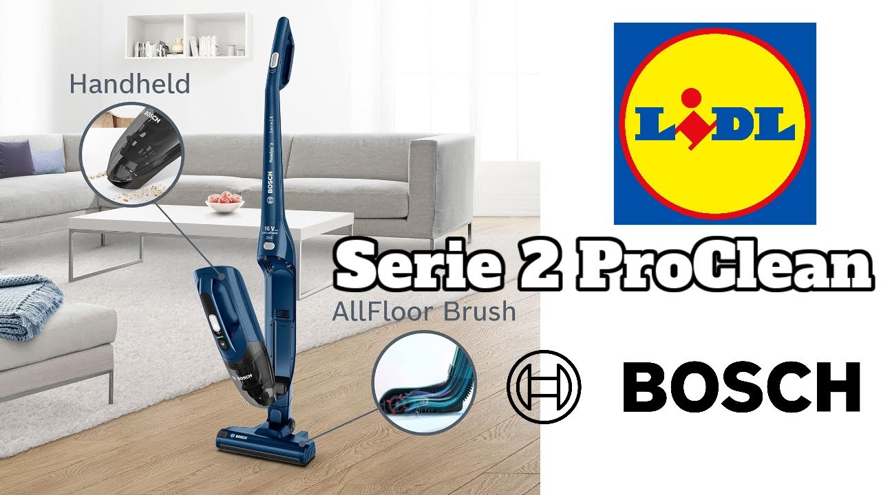 Lidl Bosch Readyy’y ProClean Cordless Stick Vac – Middle Aisle Review