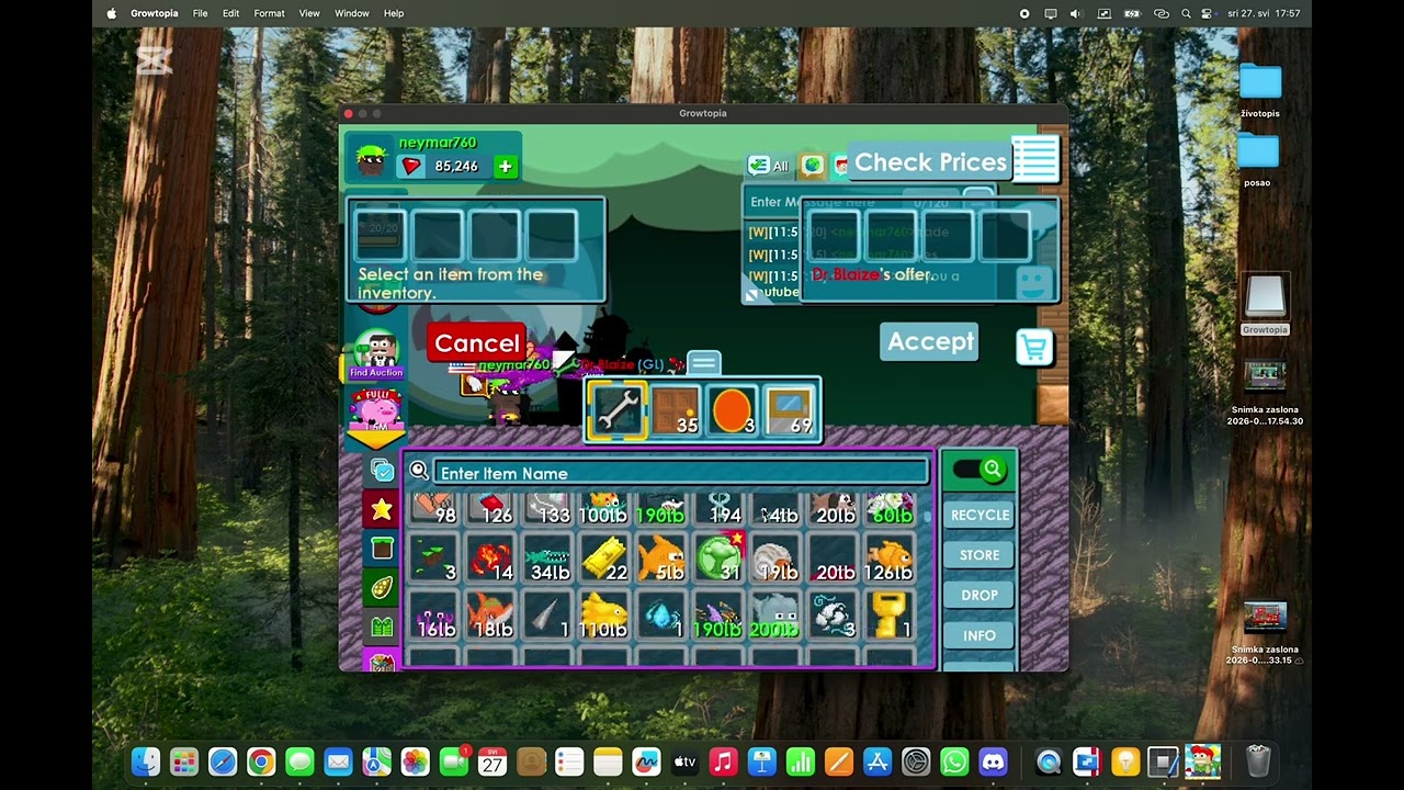 GROWTOPIA Selling BUYORBS