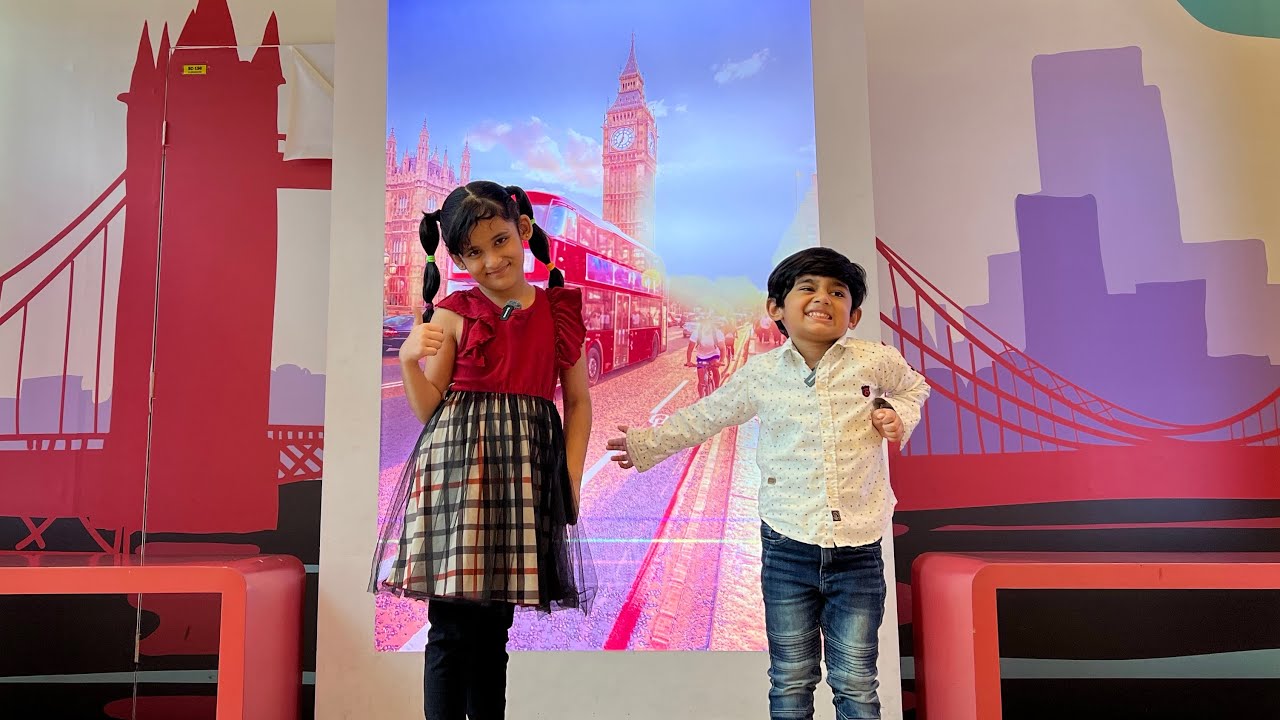 Marwah & Abdul Rahman in the Mall | Entertainment @SehrishLuqmanFamily