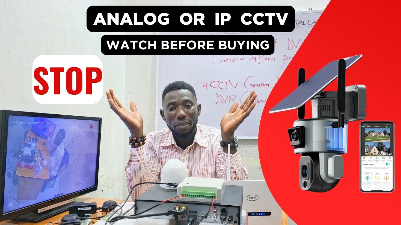 Analog CCTV vs IP Camera – Which Is Better? (2025 Update | Full Comparison)