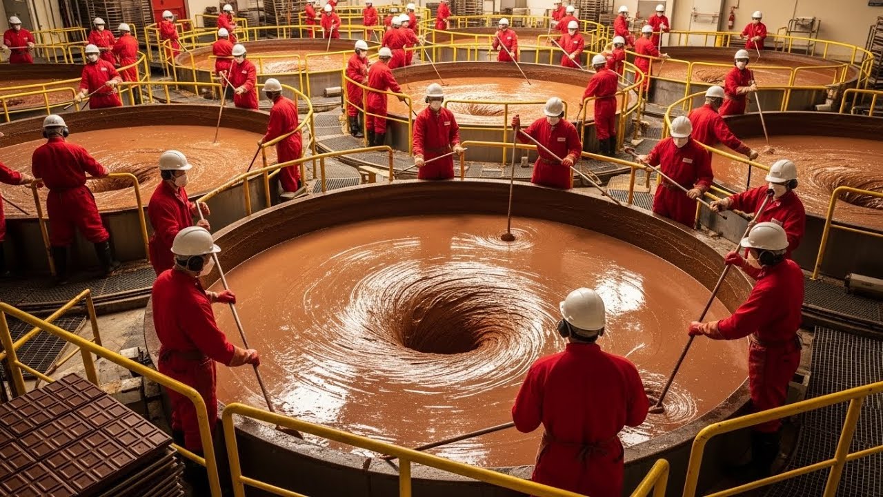 Inside Europe's Largest Chocolate Factory | The Impressive 100% Automated Process