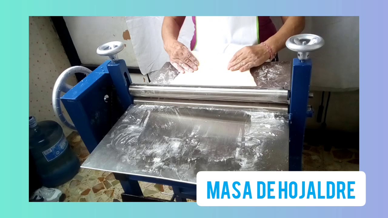 Laminadora de Masa Manual Masa de Hojaldre