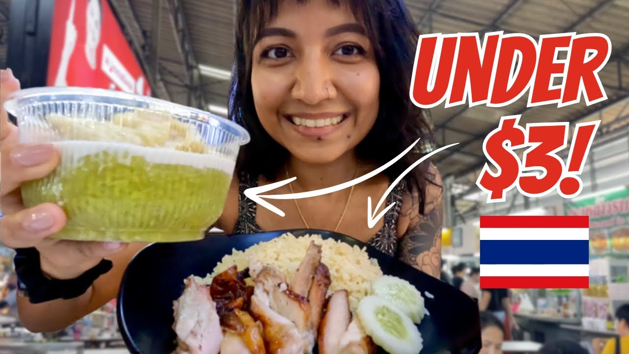 Local food court in SILOM, Bangkok! 🇹🇭 Durian dessert, Lumphini Park, ของอร่อยในกรุงเทพ