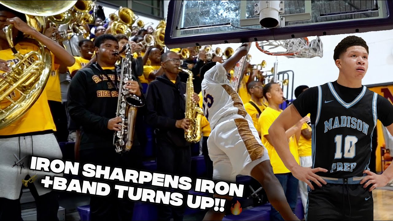 Iron Sharpens Iron in Elite Matchup ⚔️ + Band Turns Up!! 🎺🔥 || #7 St. Augustine vs. #1 Madison Prep