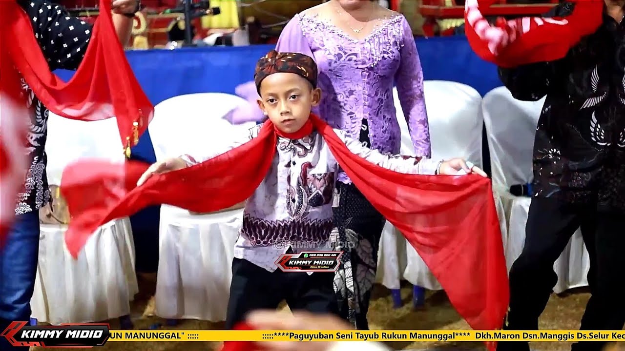 ADIK GABRIEL JAGO JOGET TAYUB