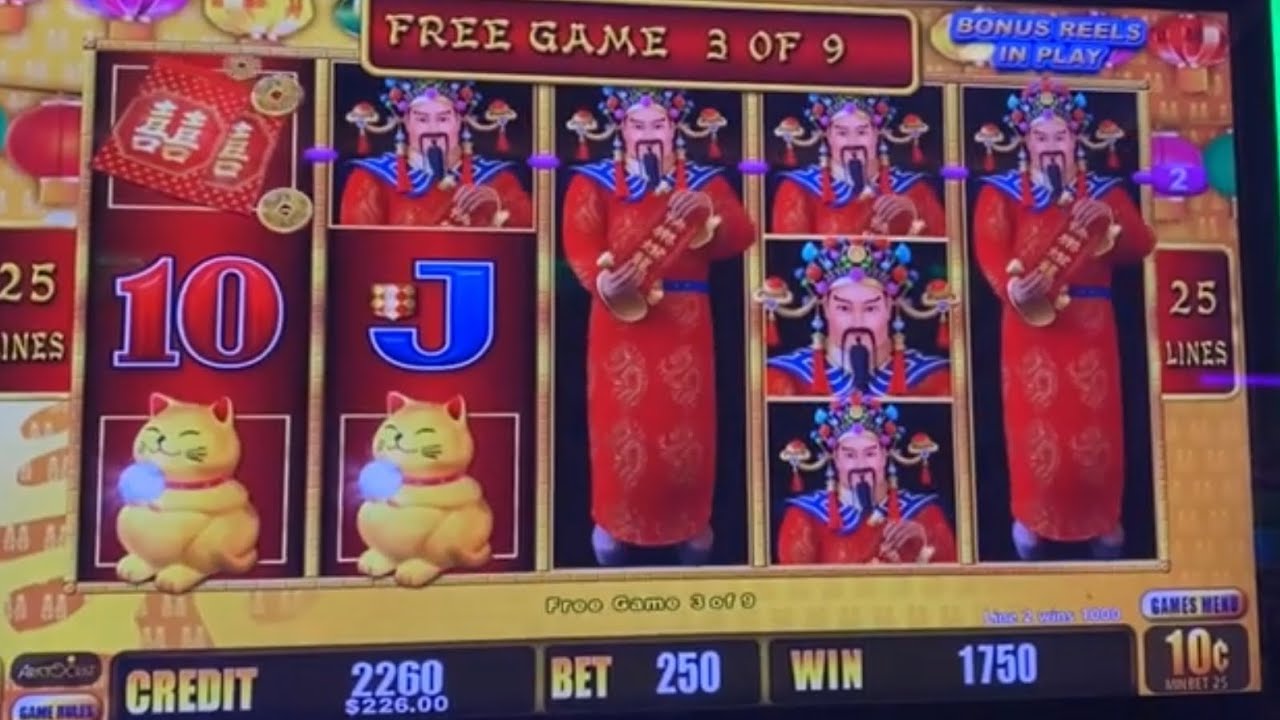 💰BIG HANDPAY💰HAPPY LANTERN $25 bets