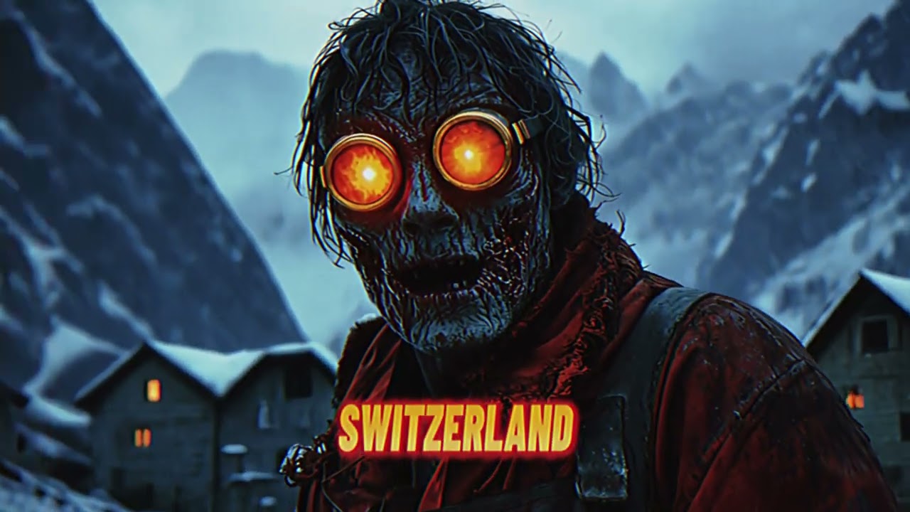 Countries as 80s Horror Movie Characters