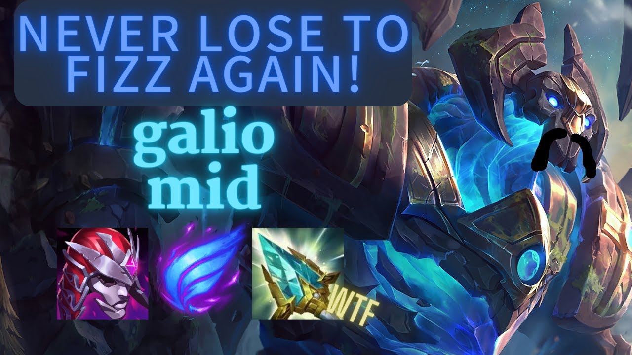 Should we ban Fizz? | Should we play Galio? | GALIO VS FIZZ | BUILDS AND RUNES | LEAGUE OF LEGENDS