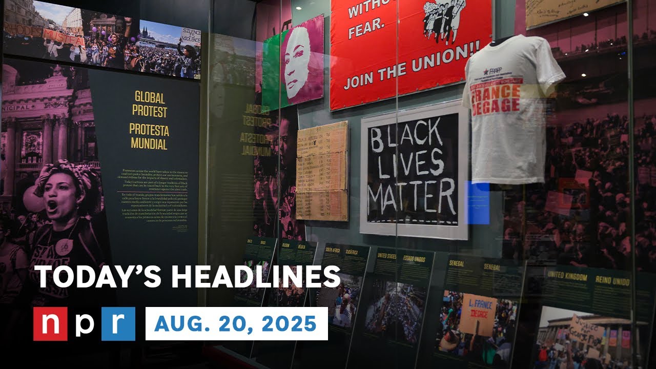 Trump Calls Museums 'WOKE,' Smithsonian 'OUT OF CONTROL' | NPR News Now