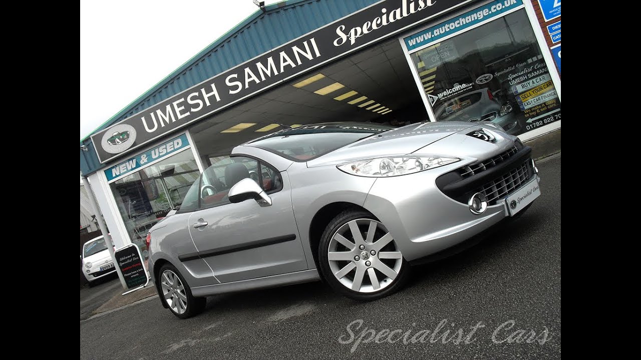 Peugeot 207 CC GT Coupe / Convertible from - Umesh Samani Specialist Cars Stoke