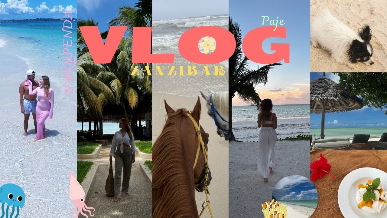 Zanzibar vlog 🇹🇿 | Nakupenda sandbank, Zanzibari fairy tale | Paje beach|  Prison Island | pt. 3
