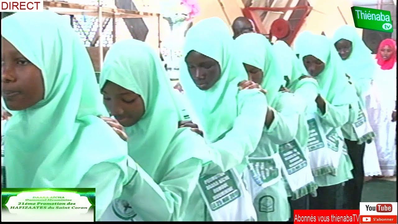 Démonstration  DAARA  HADJA BINTA THIAW CONFERENCE 2019   AICHA Oummoul Mouminine