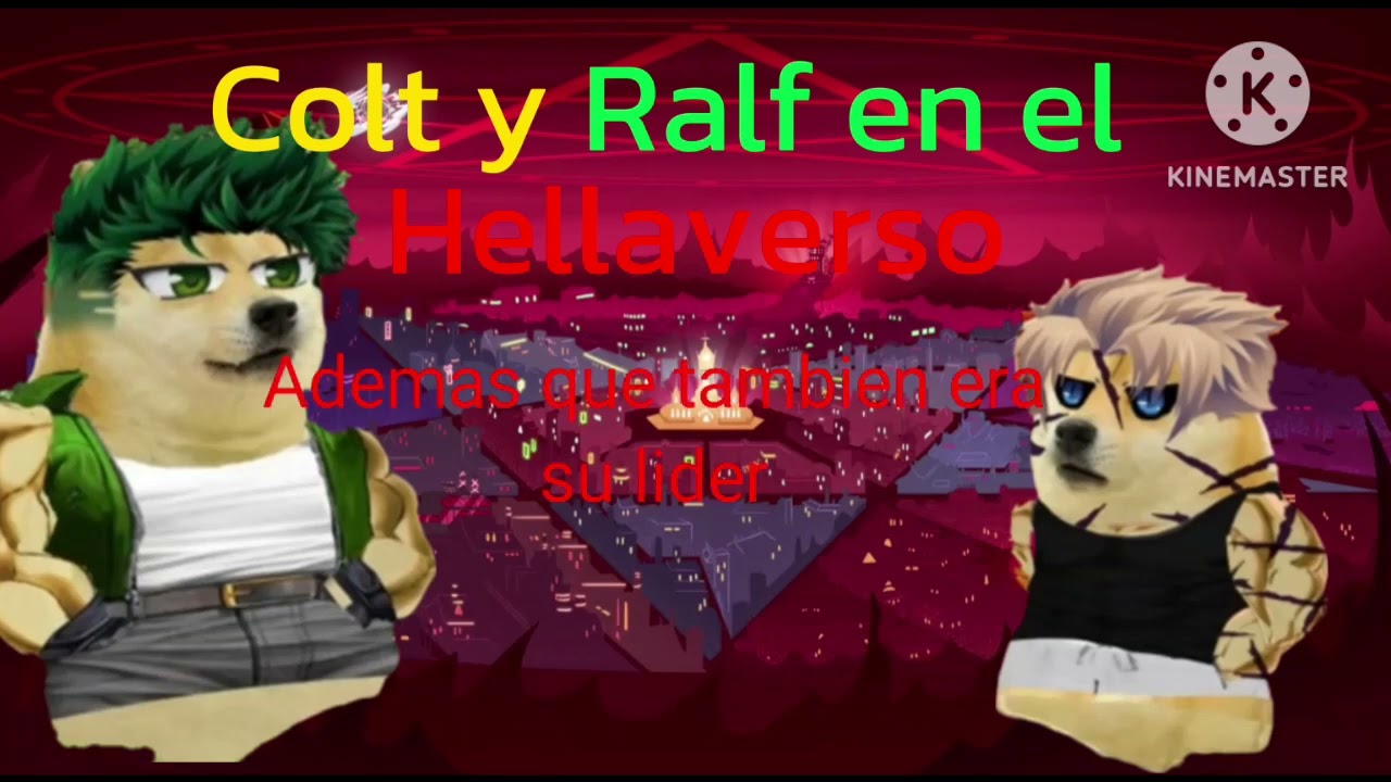 Colt y Ralf en hazbin hotel prólogo.