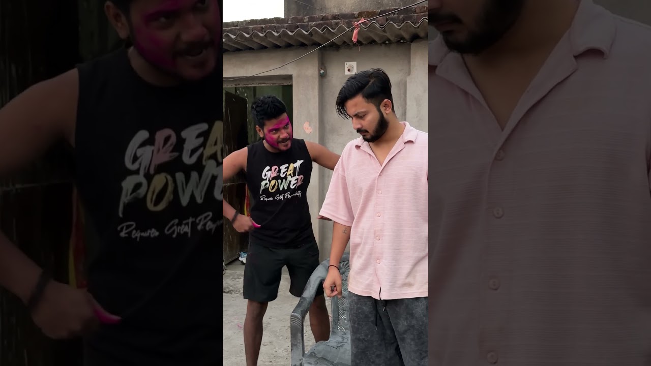 Happy holi dosto🤣🤣 #ayushsharma #comedy #holi #holifestival #shortsvideo #trending #holireels
