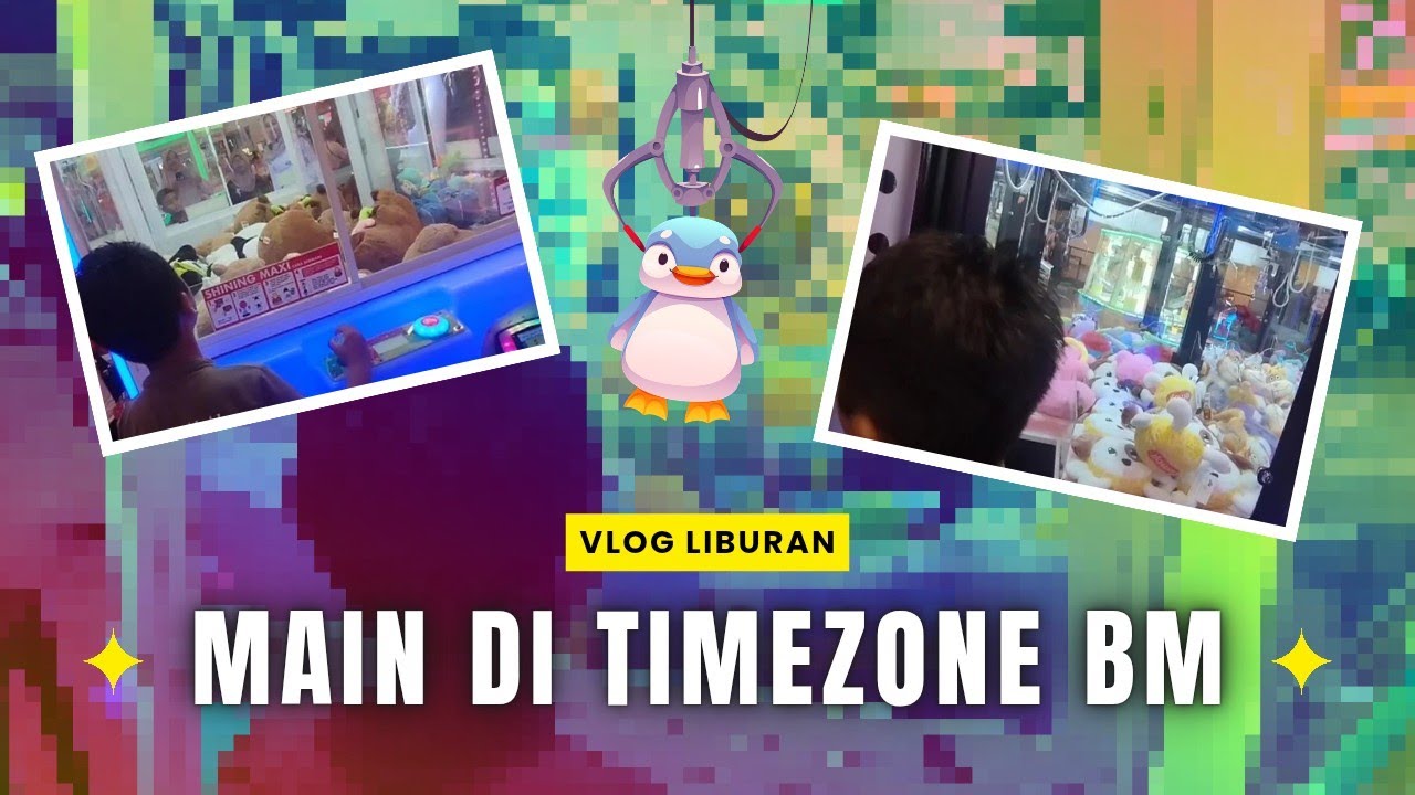 [VLOG UQI] Main di Timezone Big Mall Samarinda🎮