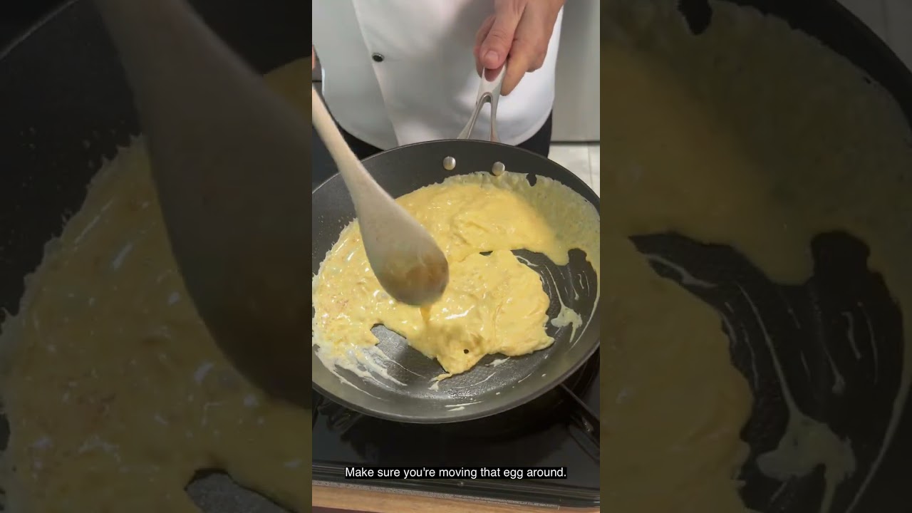 Underground Chef Kitchen 101: Perfect Scrambled Eggs (Soft, Fluffy Curds)