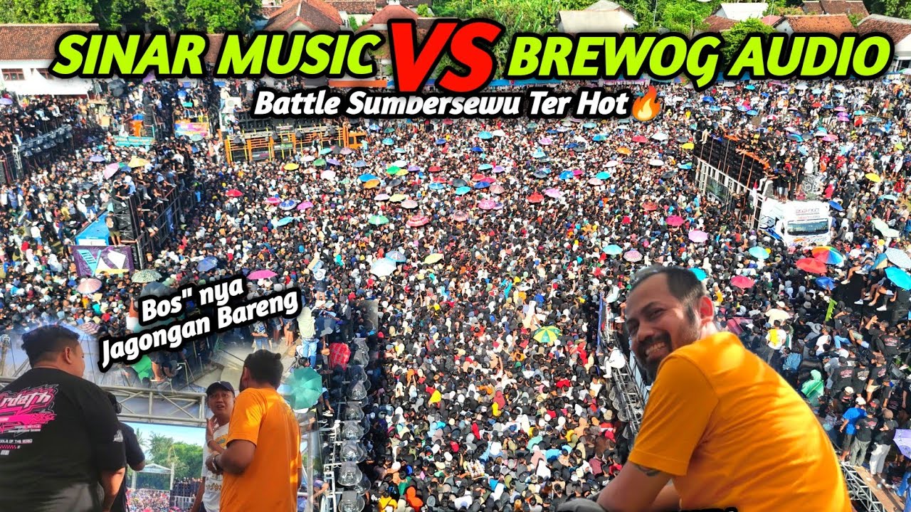 Ini yg paling ditunggu🔥BREWOG vs SINAR MUSIC berhadapan Full Adu Bacot Upin Ipin Battle Sumbersewu